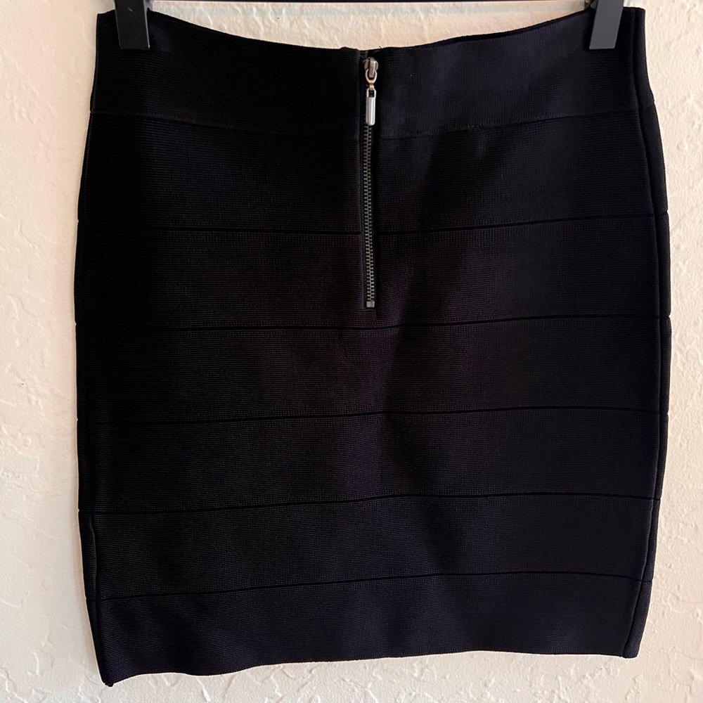 Bebe Black Bandage Skirt - Picture 4 of 5
